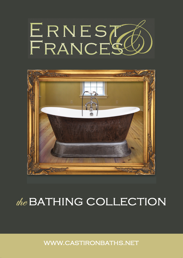 Ernest & Frances Brochure Design